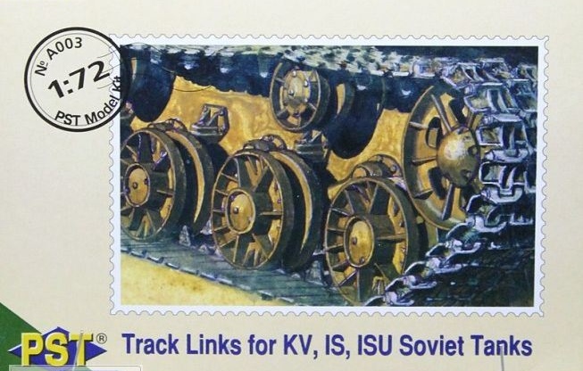 A003  траки наборные  Track links for KV, IS, ISU soviet tanks  (1:72)