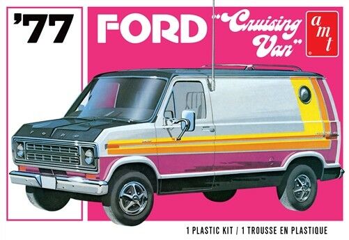 1108  автомобили и мотоциклы  1977 Ford Cruising Van 2T  (1:25)