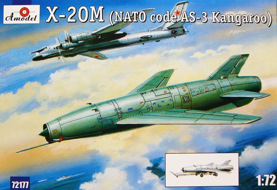 72177  авиация  X-20M (NATO code AS-3 Kangaroo)  (1:72)