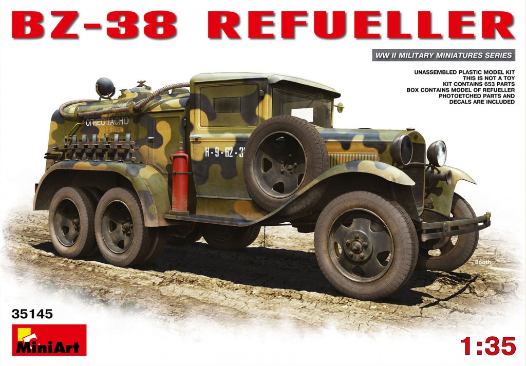 35145  техника и вооружение  BZ-38 REFUELLER  (1:35)
