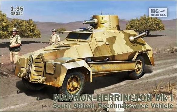 35021IBG  техника и вооружение  Marmon-Herrington Mk.I  (1:35)