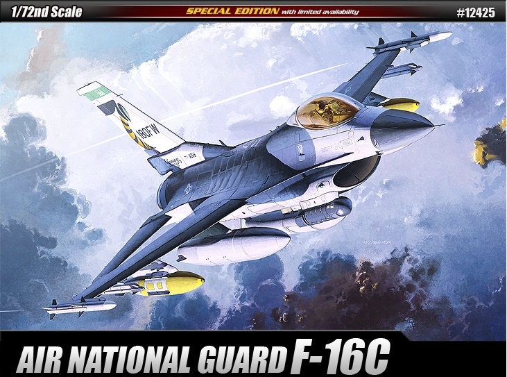 12425  авиация  F-16C "ANG" (1:72)