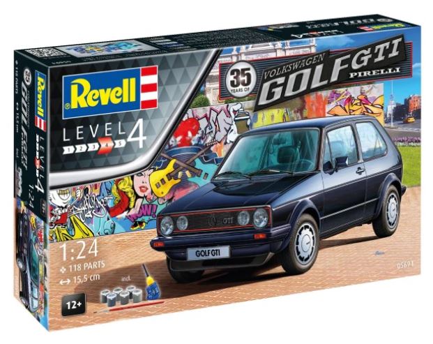 05694  автомобили и мотоциклы  Volkswagen Golf GTi Pirelli  (1:24)