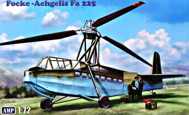 72001  авиация  Focke-Angelis Fa-225  (1:72)
