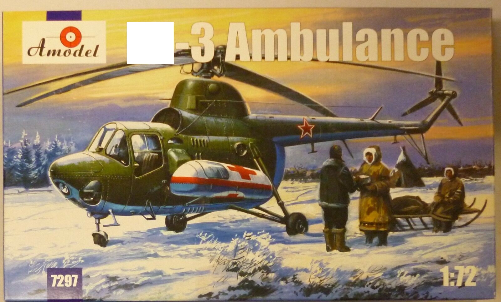 7297  авиация  M-3 Ambulance  (1:72)