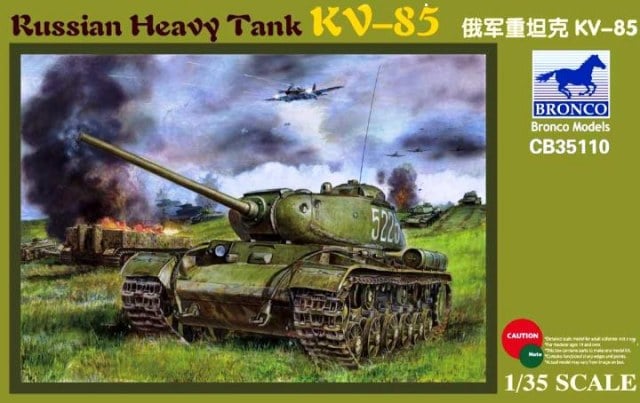 CB35110  техника и вооружение  Russian Heavy Tank KV-85 (1:35)