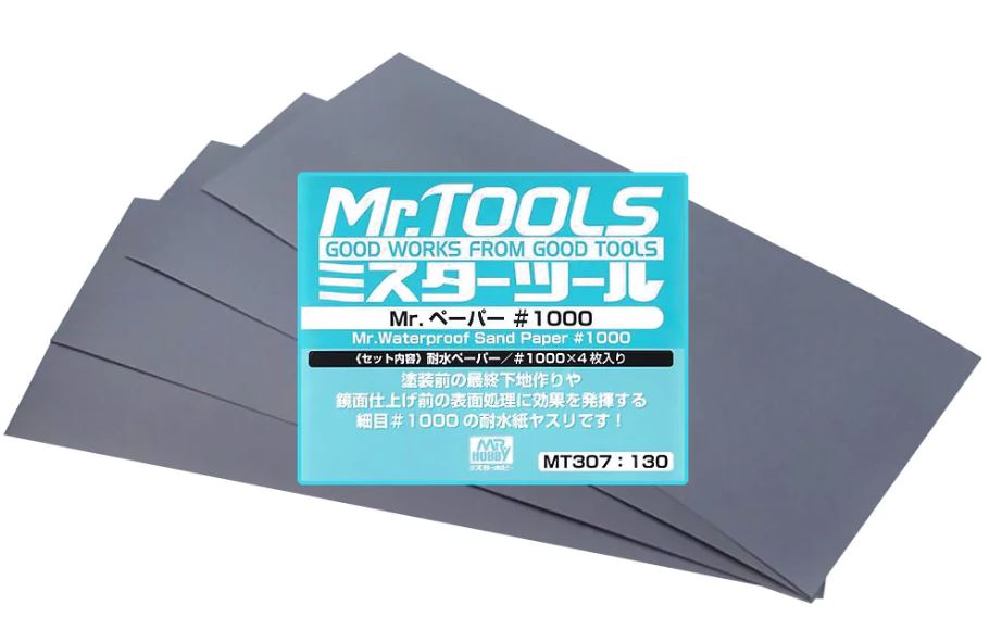 MT-307  ручной инструмент  Наждачная бумага Mr.Waterproof Sand Paper: #1000