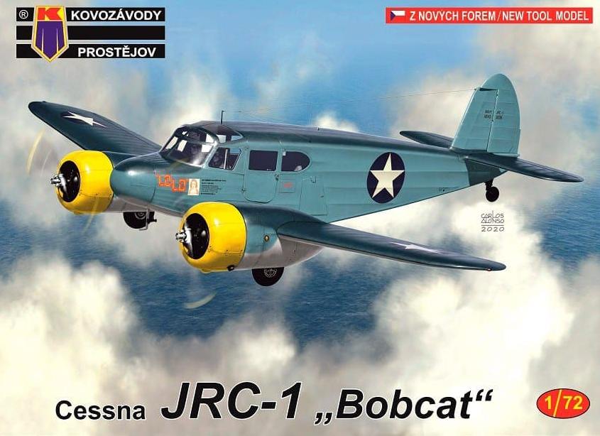 KPM0170  авиация  Cessna JRC-1 Bobcat  (1:72)