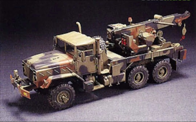HF012  дополнения из смолы  5T recovery vehicle conversion with tire  (1:35)