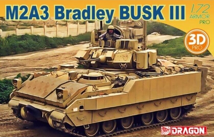 7678  техника и вооружение  M2A3 Bradley BUSK III  (1:72)
