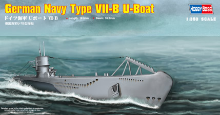 83504  флот  German Navy Type VII-B U-Boat  (1:350)