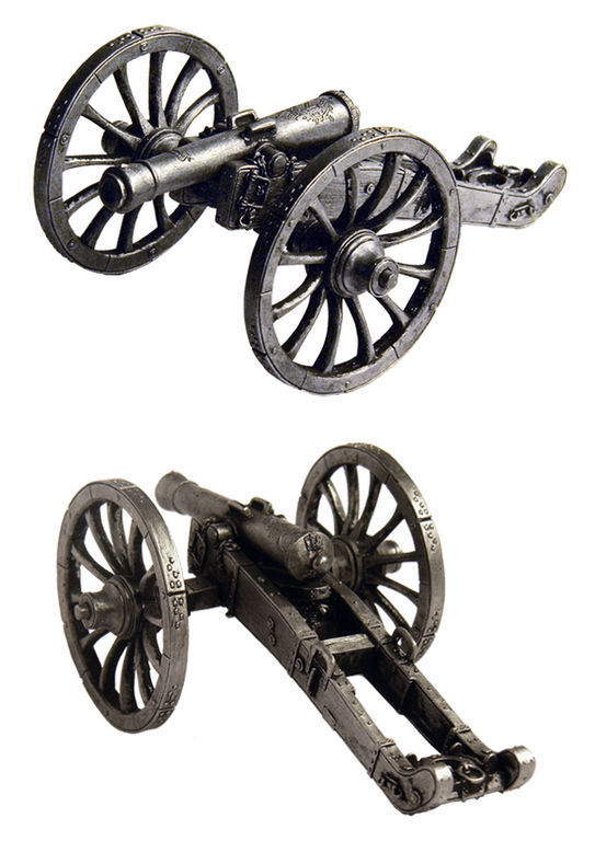 ar05  миниатюра  Пушка 6 фунтовая, Франция 1812