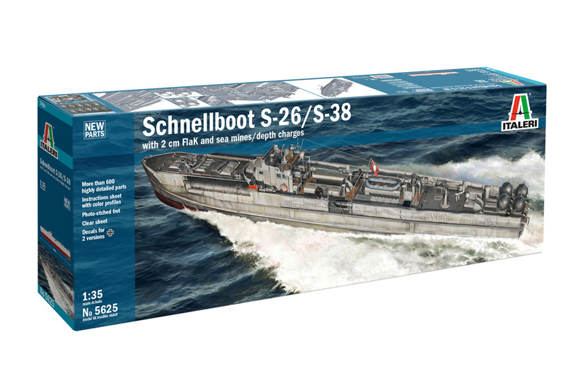 5625  флот  Schnellboot S-26/S-38  (1:35)