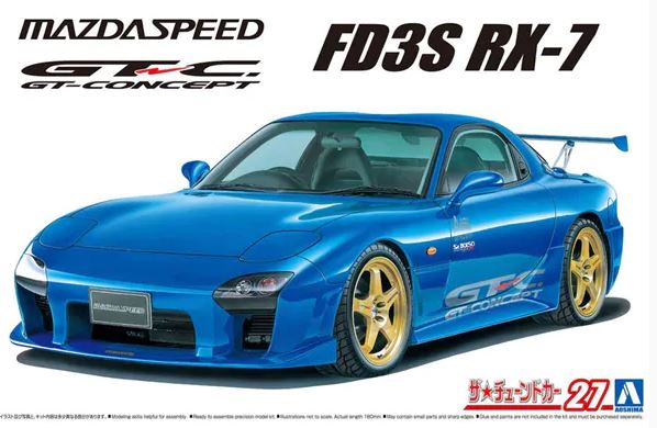 06147  автомобили и мотоциклы  Mazda Speed FD3S RX-7 A Spec GT Concept '99  (1:24)