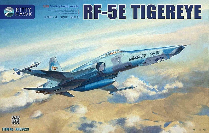 KH32023  авиация  RF-5E Tigereye   (1:32)