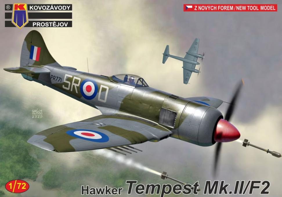 KPM0227  авиация  Hawker Tempest Mk.II/F.2  (1:72)