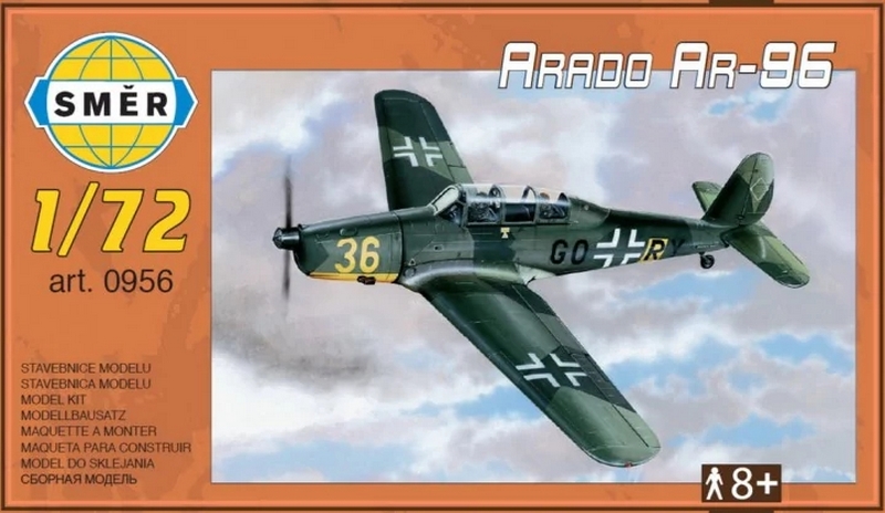 0956  авиация  Arado Ar-96  (1:72)