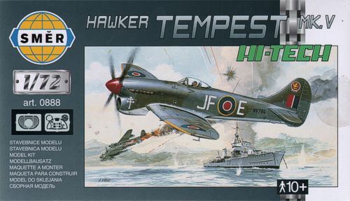 0888  авиация  Hawker Tempest Mk.V (Hi-Tech Kit)  (1:72)