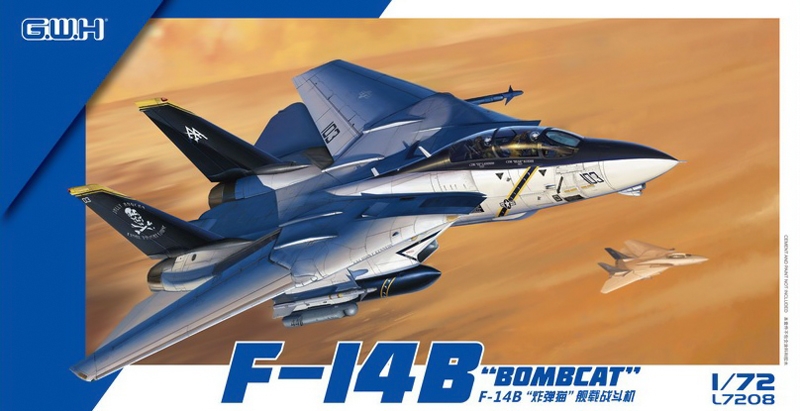 L7208  авиация  F-14B "Bombcat"  (1:72)