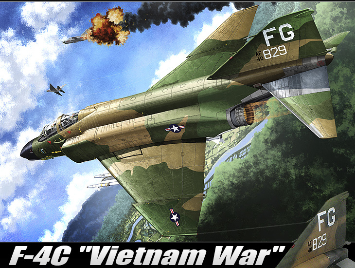 12294  авиация  F-4C Phantom "Vietnamese War"  (1:48)