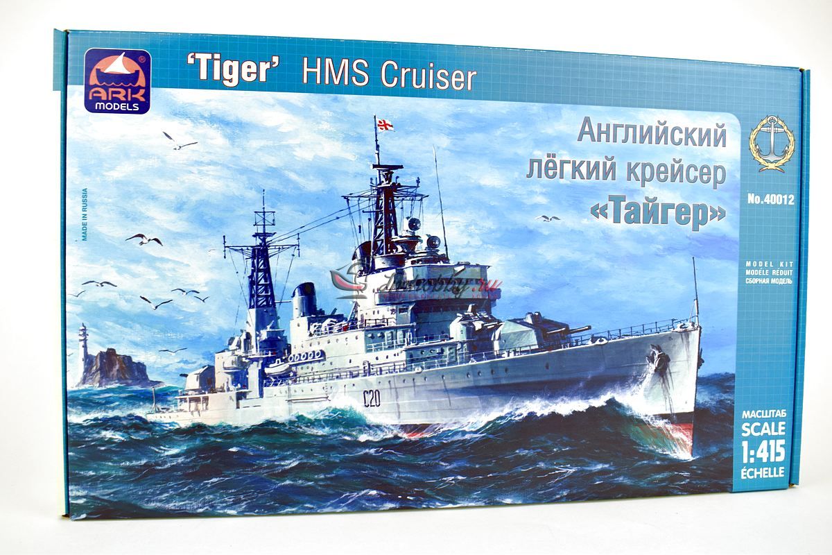 40012  флот  Легкий крейсер  "Тайгер"  (1:415)