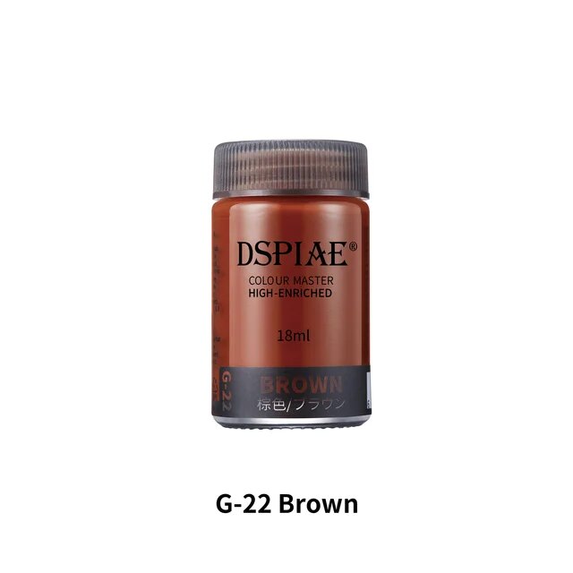 G-22  краска  18мл Brown