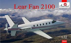 72310  авиация  Lear Fan 2100  (1:72)