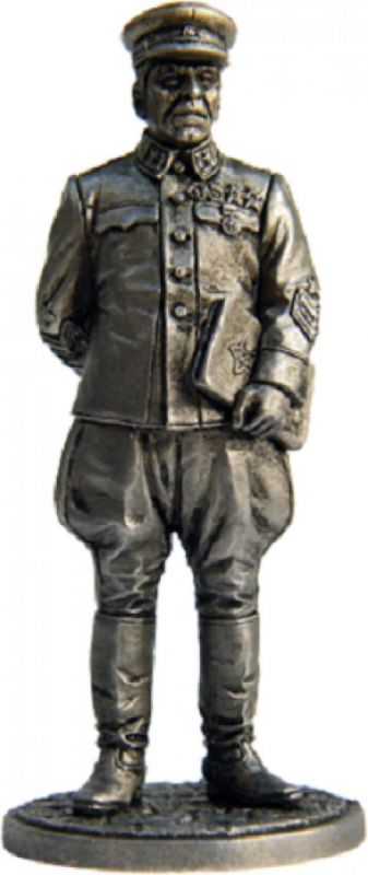 WW2-02  миниатюра  Нач. Генштаба РККА маршал Б.М. Шапошников, 1941-42 гг. СССР