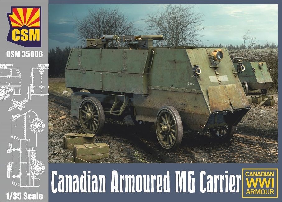 CSM35006  техника и вооружение  Canadian Armoured MG Carrier  (1:35)