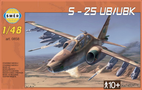 0858  авиация  ОКБ Сухого-25 UB/UBK (1:48)