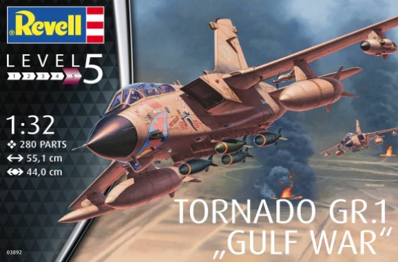 03892  авиация  Tornado GR.1"Gulf War"  (1:32)
