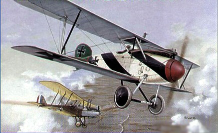 0878  авиация  Albatros D.Va (1:72)