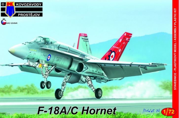 KPM0163  авиация  F-18A/C Hornet  (1:72)
