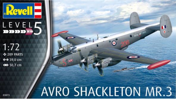 03873  авиация  AVRO Shackleton MR.3  (1:72)
