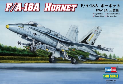 80320  авиация  F/A-18A HORNET  (1:48)