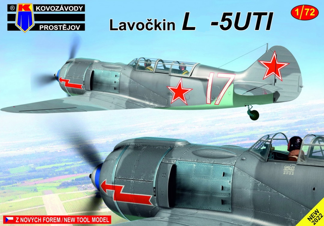 KPM0362  авиация  Lavochkin L@-5UTI 'Soviet AF'  (1:72)