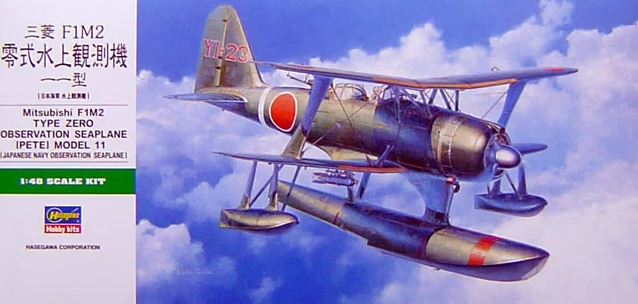 19196  авиация  Mitsubishi F1M2 Zero (1:48)