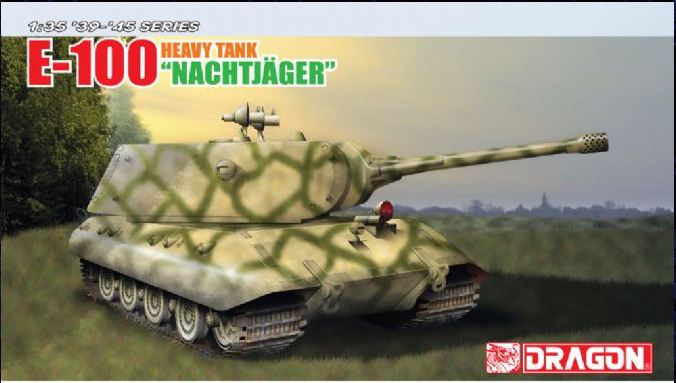 6011Х  техника и вооружение  E-100 Heavy Tank "Nachtjager"  (1:35)