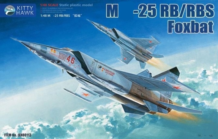 KH80113  авиация  M-25RB/RBS Foxbat  (1:48)