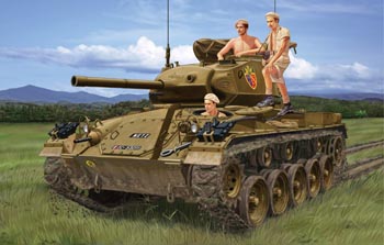 CB35166  техника и вооружение  French M24 'Chaffee' In Indochina War  (1:35)