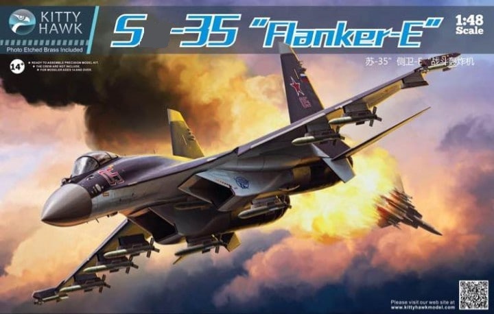 KH80142  авиация  S-35 "Flanker-E"  (1:48)