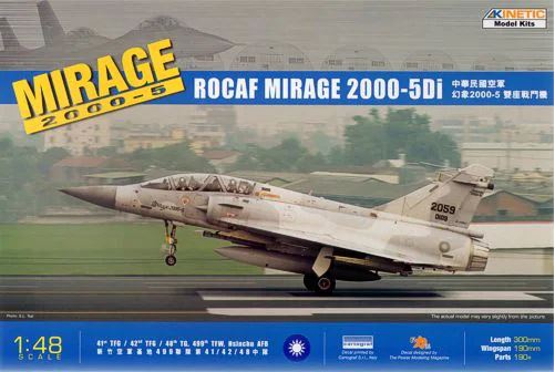 K48037  авиация  ROCAF Mirage 2000-5Di  (1:48)