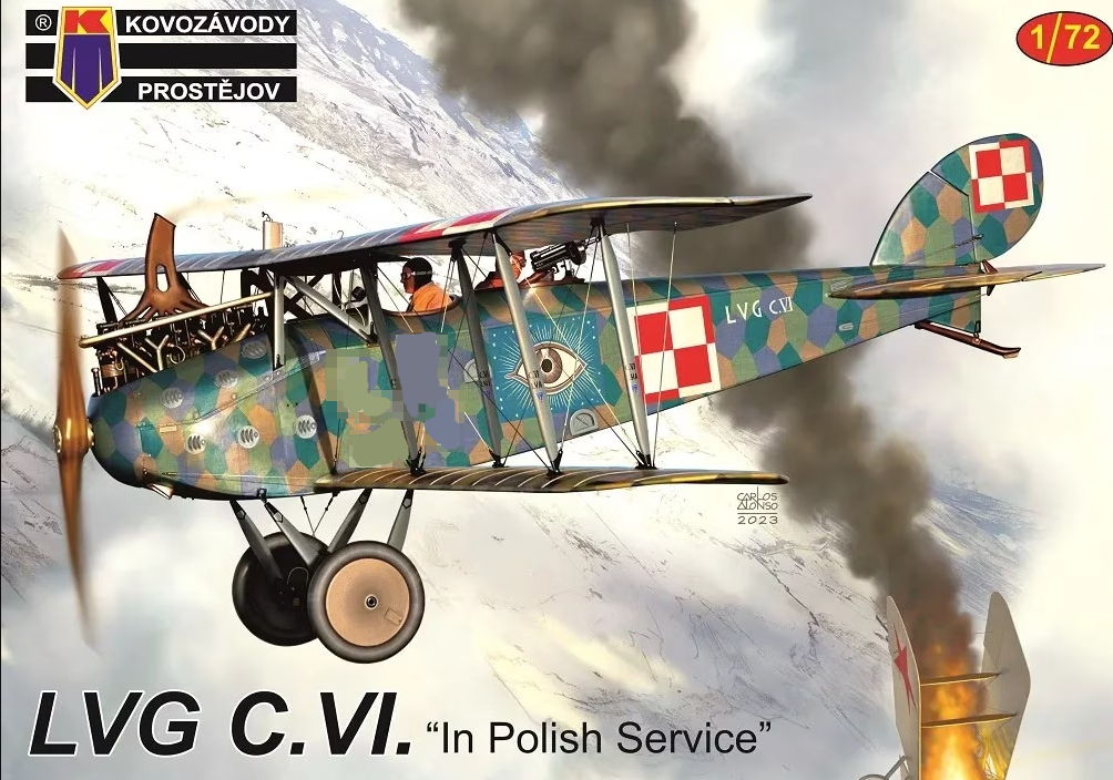 KPM0400  авиация  LVG C.VI "Polish Service"  (1:72)