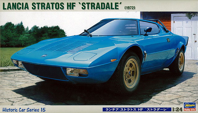 21215  автомобили и мотоциклы  Lancia Stratos HF Stradale  (1:24)