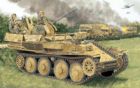 6590  техника и вооружение  Flak 38(t) Ausf. M Late Production (1:35)