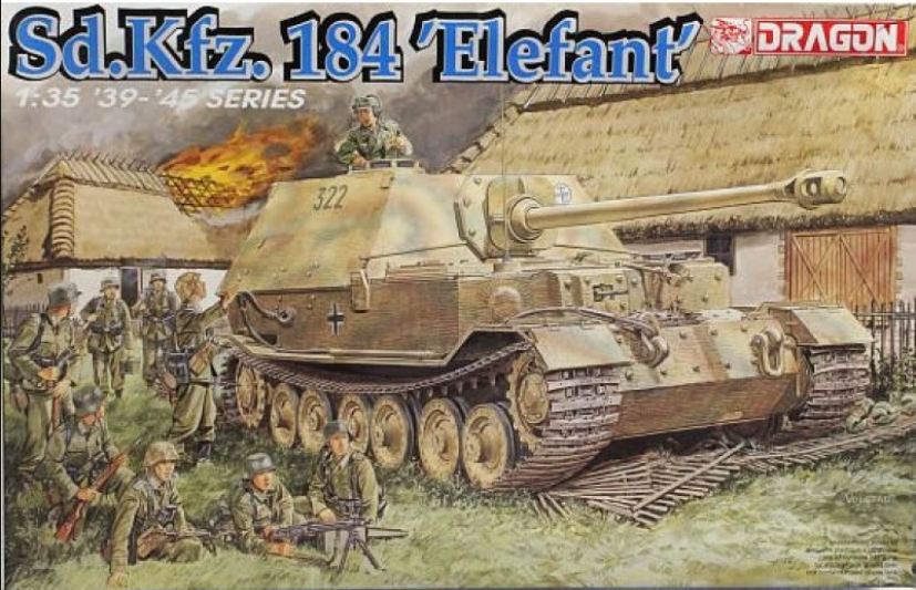 6126  техника и вооружение  САУ Sd.Kfz.184 Elefant (1:35)