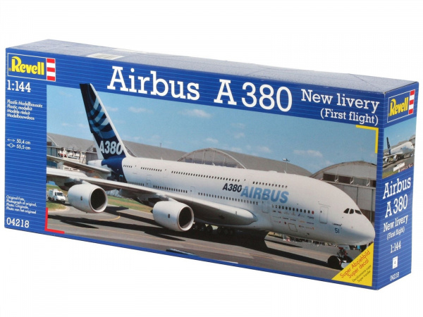 04218  авиация  Аэробус  A380  "Первый полет"  (1:144)