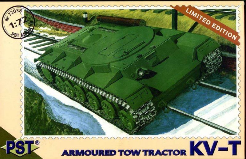 72038  техника и вооружение  Armored Tow Tractor KV-T  (1:72)