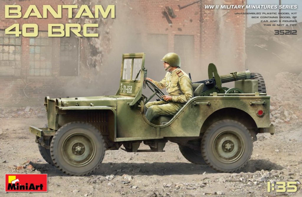 35212  техника и вооружение  BANTAM 40 BRC  (1:35)