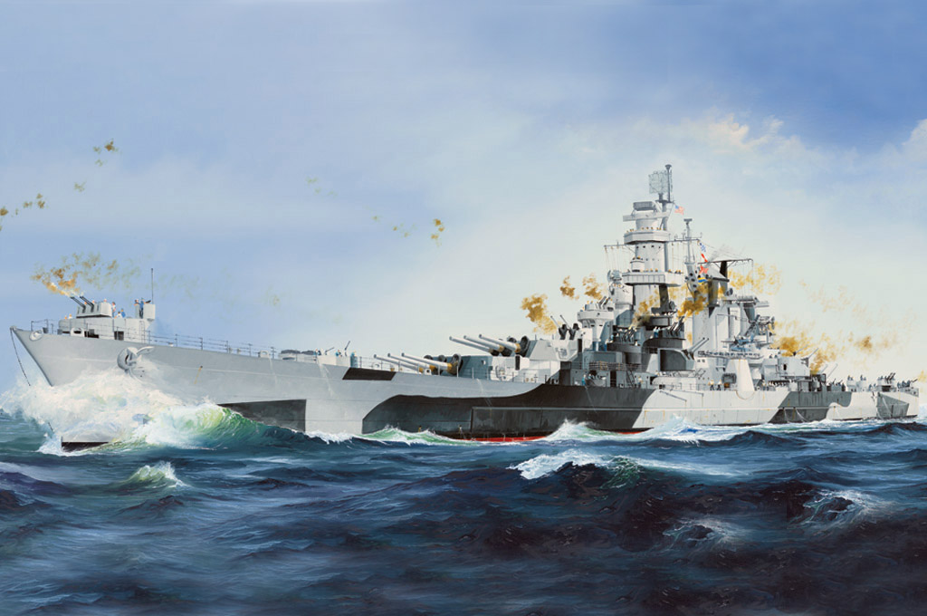 86513  флот  USS Alaska CB-1  (1:350)